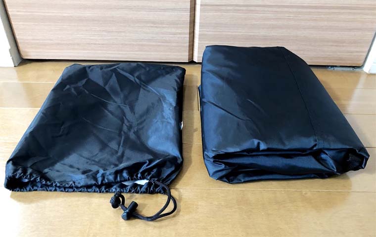 Homwarm バイクカバーの2週間レビュー|Vストローム250 フルパニア